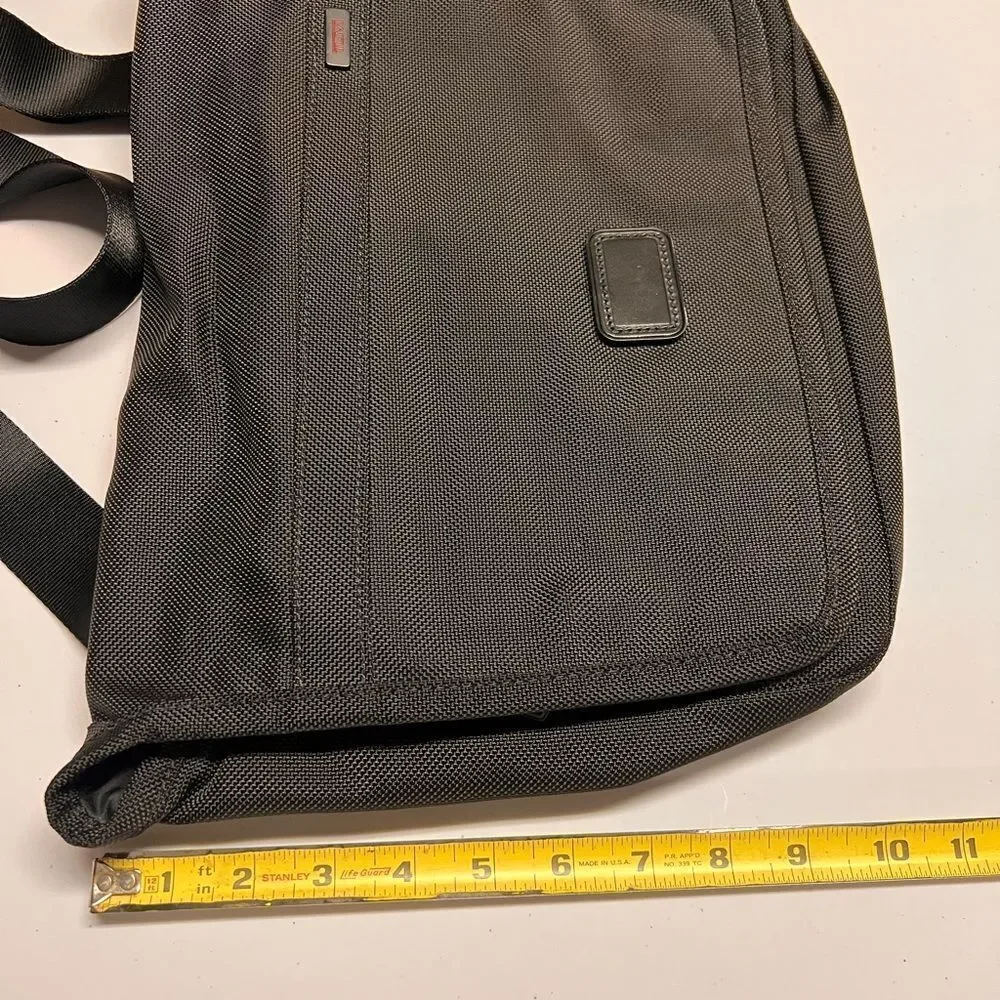 TUMI Black Messenger Bag